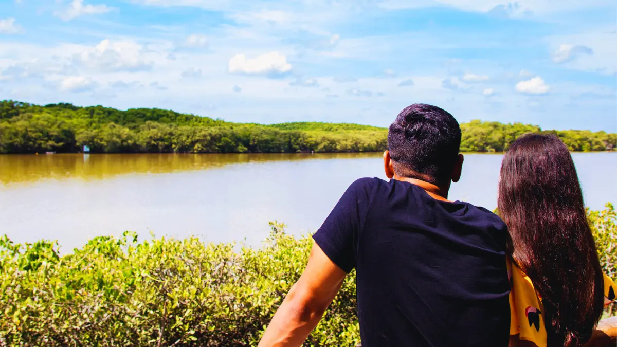 Visitar El Corchito es uno de los mejores planes para un fin de semana Foto: Yucatán Turismo
