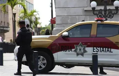 Guardia estatal y C5I recuperan auto robado en Tampico