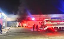 Se incendia tienda de ropa en Francisco de Montejo, al norte de Mérida