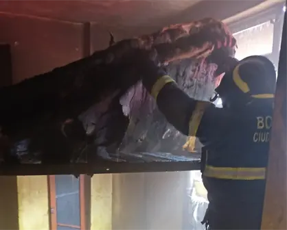 Incendio en Iztapalapa: una persona herida por quemaduras en Santa Martha Acatitla