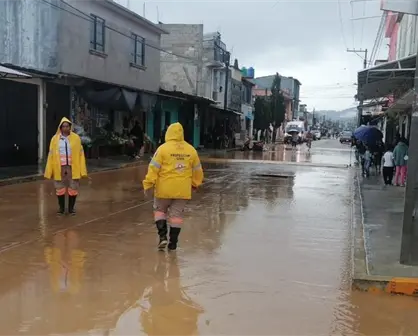 Fuertes lluvias en Chiapas provocan deslaves y aumento en niveles de los arroyos