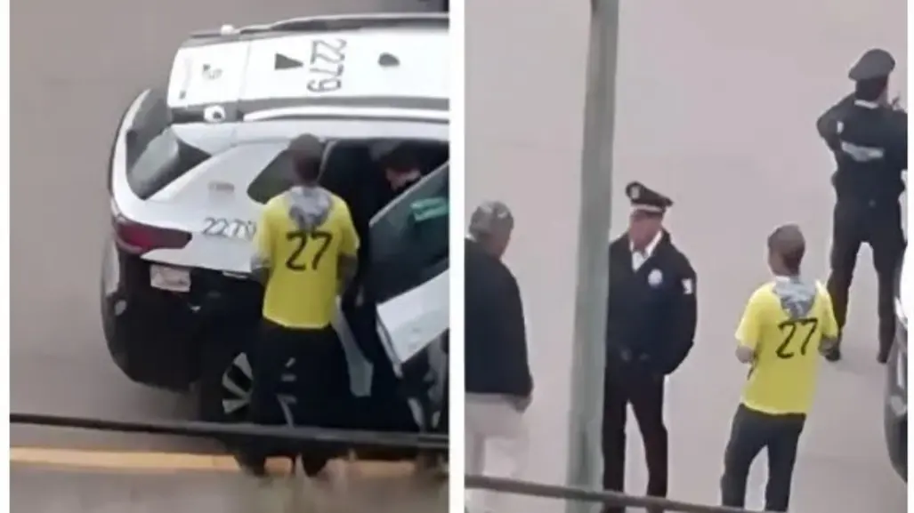 Exhiben a policías de Puebla recibiendo sobornos a bordo de su patrulla | VIDEO