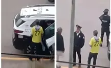 Exhiben a policías de Puebla recibiendo sobornos a bordo de su patrulla | VIDEO
