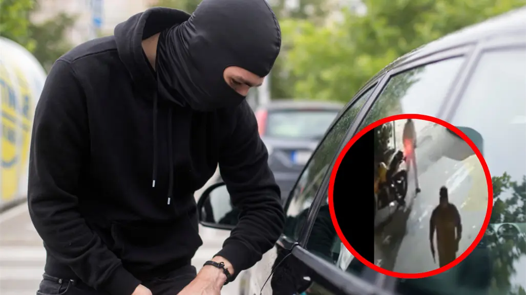 VIDEO | Presuntos ladrones intentan robar auto en Ecatepec y terminan disparándole al no lograrlo