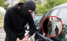 VIDEO | Presuntos ladrones intentan robar auto en Ecatepec y terminan disparándole al no lograrlo