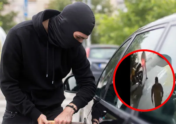 VIDEO | Presuntos ladrones intentan robar auto en Ecatepec y terminan disparándole al no lograrlo