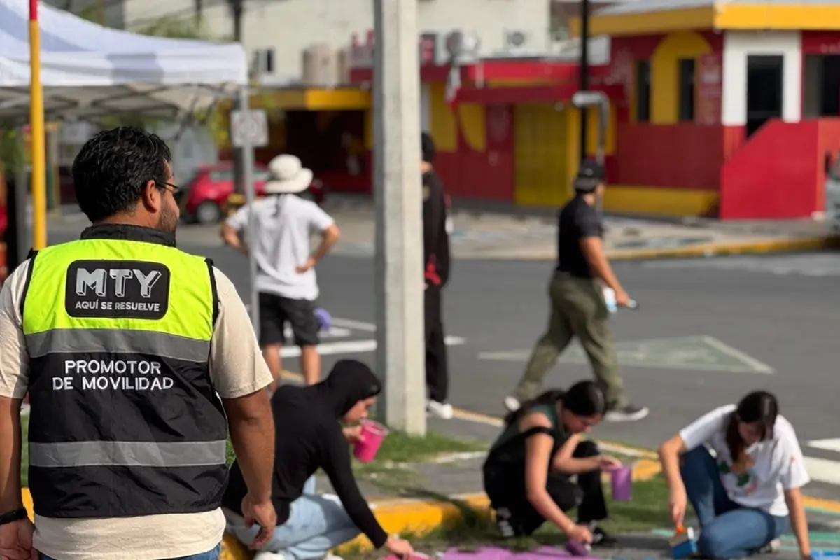 La Semana de la Movilidad 2025 en Monterrey concluyó con actividades que tuvieron como fin sensibilizar a la ciudadanía. Foto: Gobierno de Monterrey
