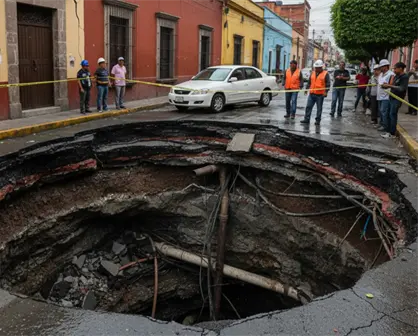 CDMX trabajará con expertos de Japón para evitar nuevos socavones en zonas de riesgo