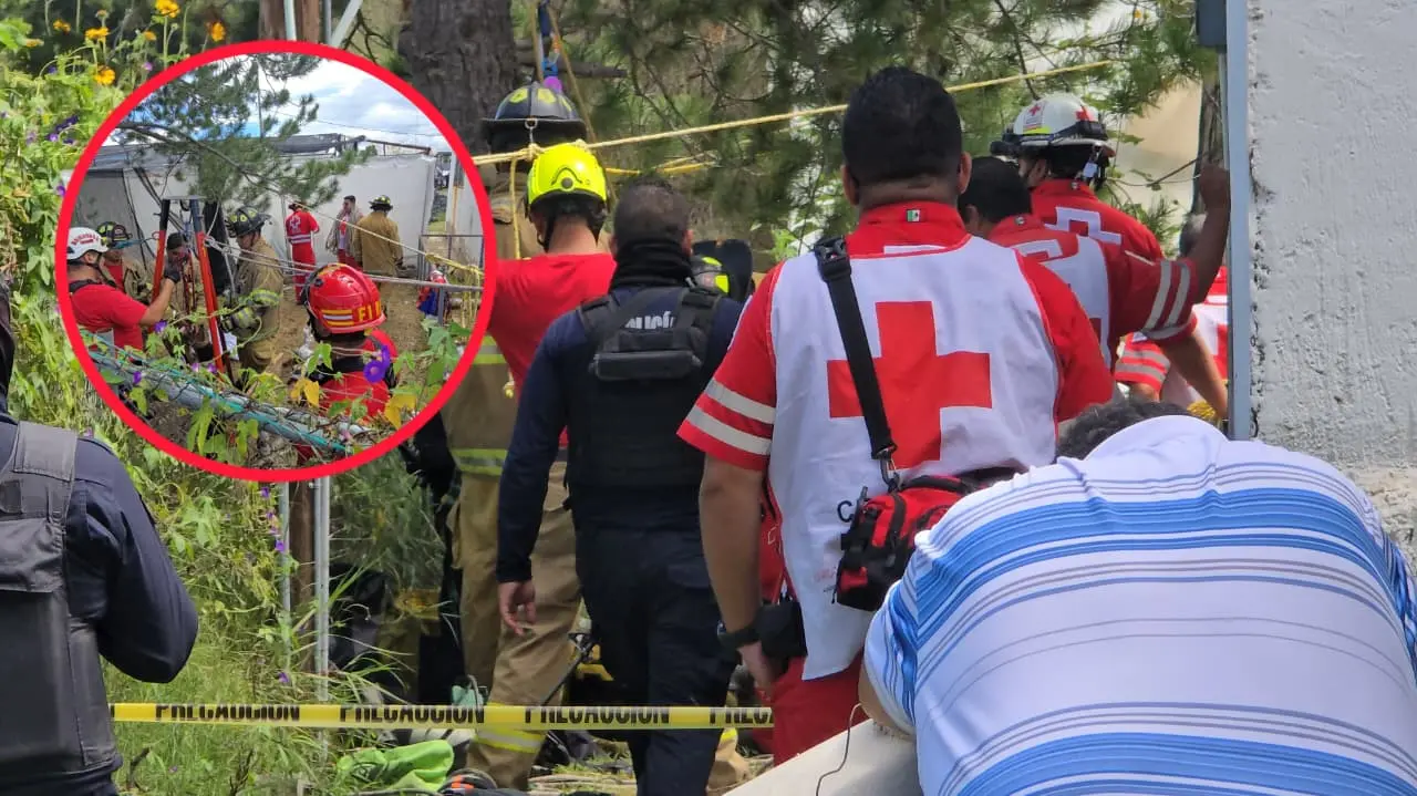 Foto: Especial | Un hombre que daba mantenimiento a una noria y una mujer que intentó ayudarlo murieron al quedarse sin oxígeno en dicho pozo.