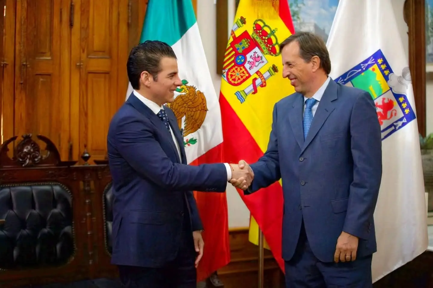 Miguel Flores Serna destacó que el diálogo fue productivo y orientado a generar beneficios compartidos. Foto: Cortesía.