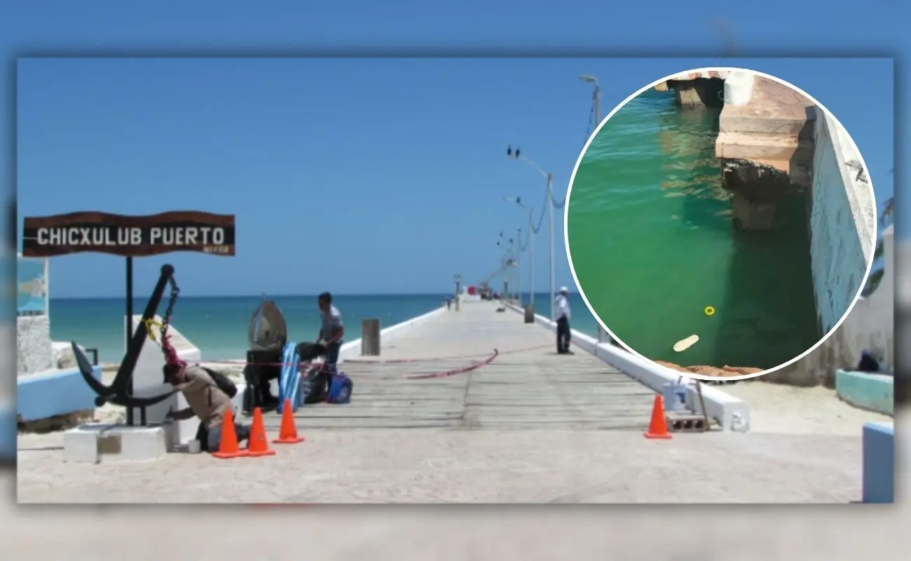 ¿Cómo ocurrió el accidente en el muelle de Chicxulub Puerto? Foto: Canva | Redes sociales