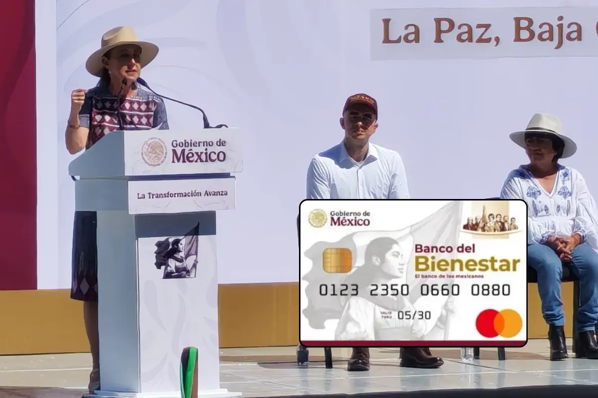 En su visita a La Paz, la presidenta Claudia Sheinbaum informó que habrá 3 nuevos programas Bienestar que tambien llegarán a Baja Califiornia Sur. Foto: Héctor Romero / Gobierno de México