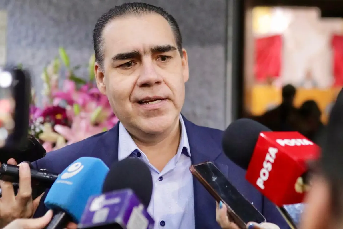 Coordinador del Grupo Legislativo del PRI en el Congreso del Estado, Heriberto Treviño Cantú