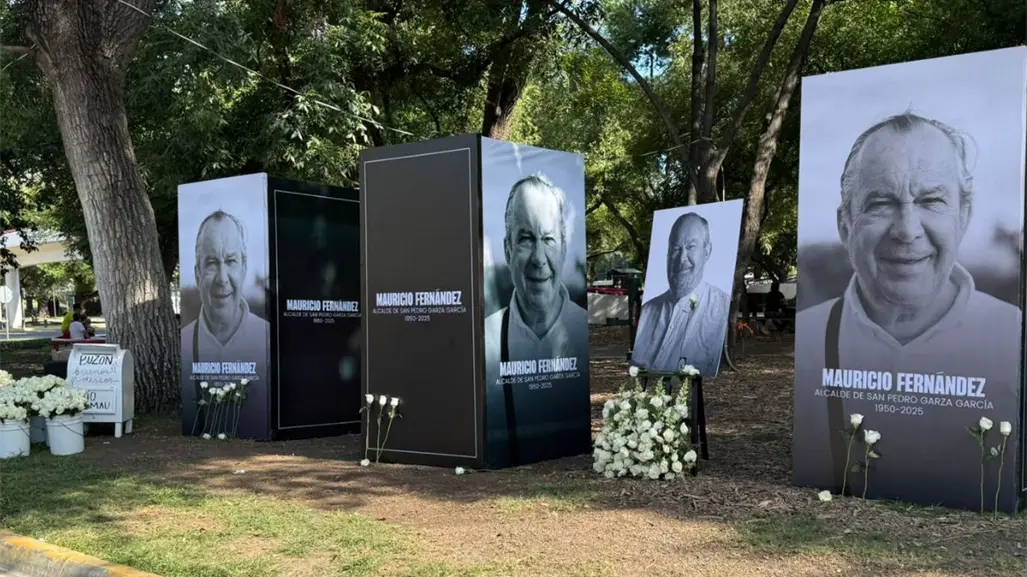 Flores, imágenes y cartas: así rinden homenaje a Mauricio Fernández en San Pedro de Pinta