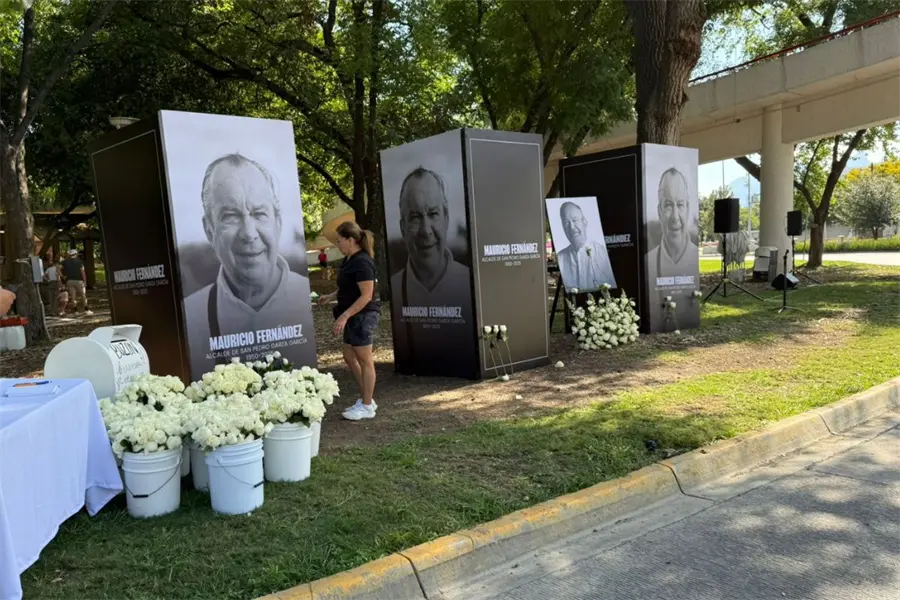 Mauricio Farah destaca legado de Mauricio Fernández durante homenaje en San Pedro de Pinta
