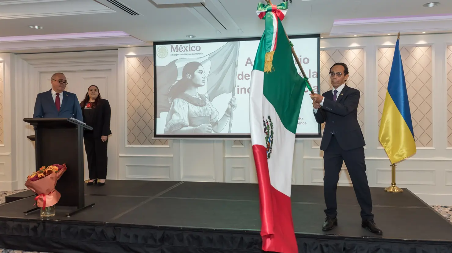 El embajador de México en Ucrania tiene relación con Durango. Foto: Especial.