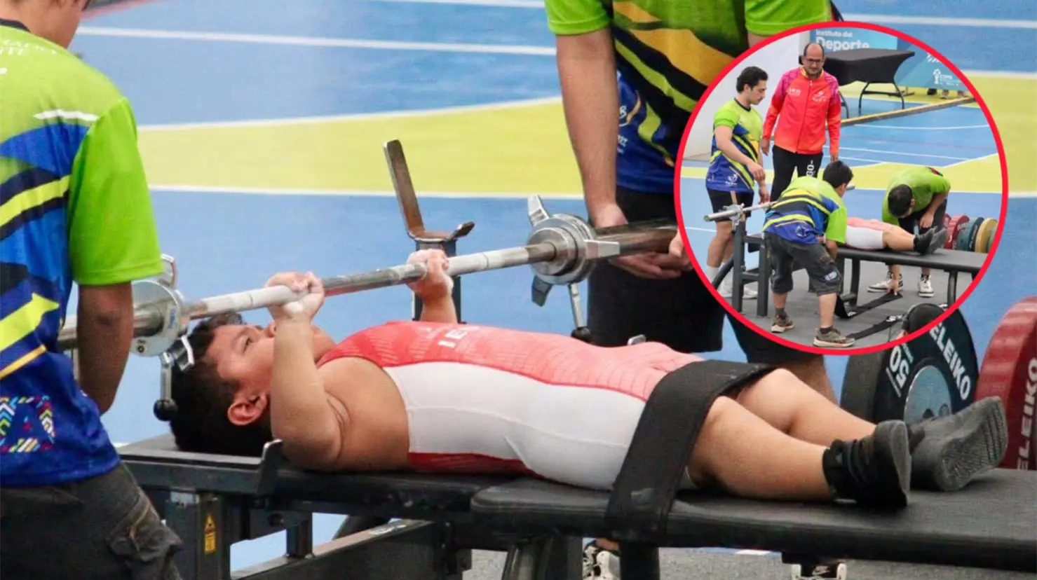 Foto: Facebook/ Instituto Estatal del Deporte | Un triple empate dejó sin medalla al representante de Durango en Powerlifting de la Paralimpiada Nacional 2025.