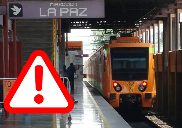 Metro CDMX suspende de Guelatao a La Paz de la Línea A por lluvias