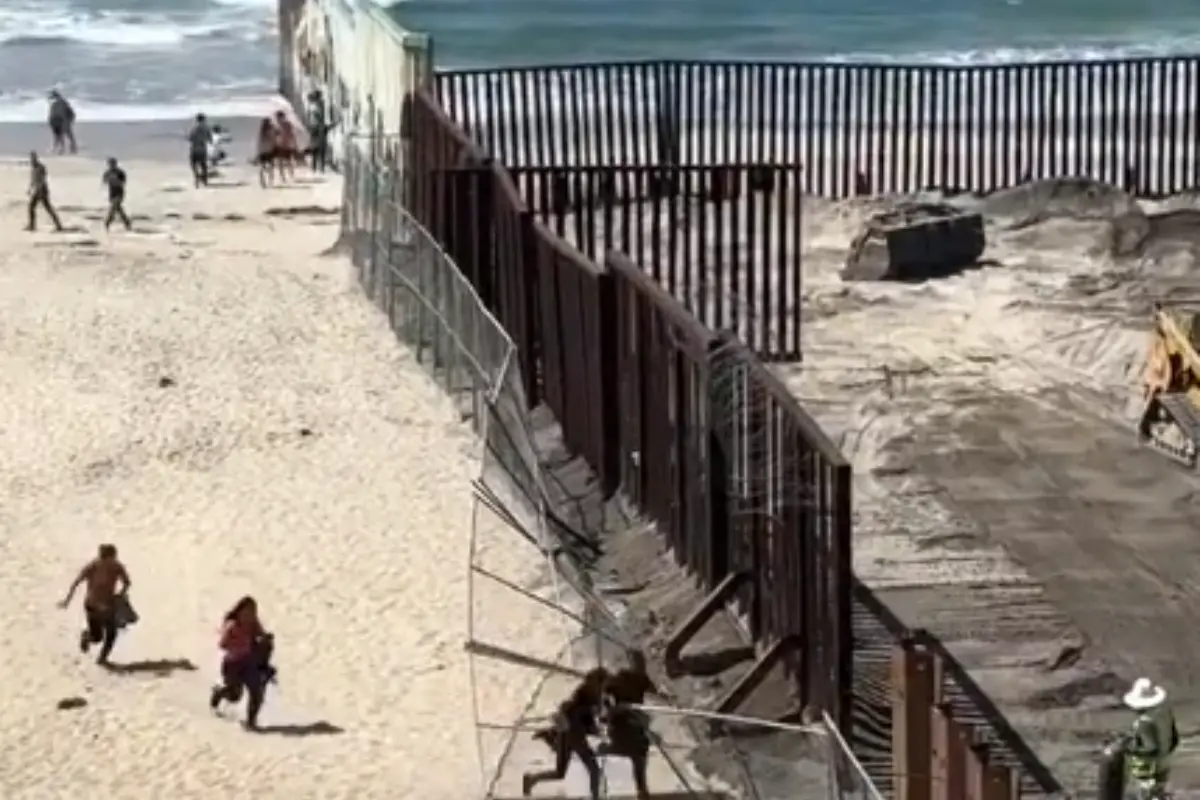 Frontera con Estados Unidos.   Foto: X (@UHN_Plus)