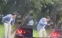 VIDEO | Hombre reta a golpes a automovilista en Lomas de Chapultepec; lo apodan Lord Bájate VIDEO | Hombre reta a golpes a automovilista en Lomas de Chapultepec; lo apodan Lord Bájate