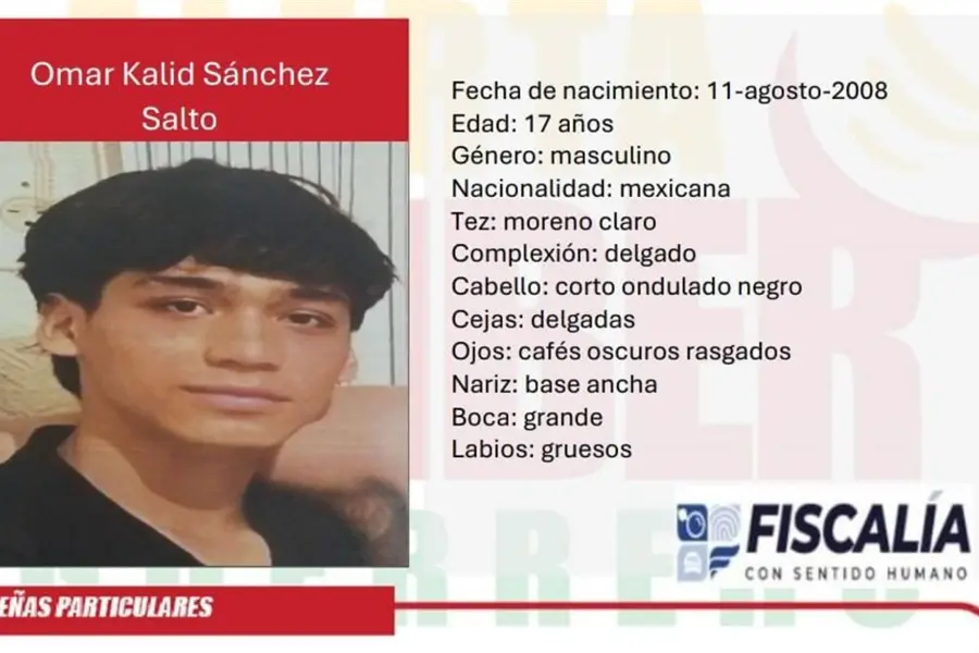 Hallan sin vida a Omar Kalid, joven de 17 años reportado como desaparecido en Acapulco