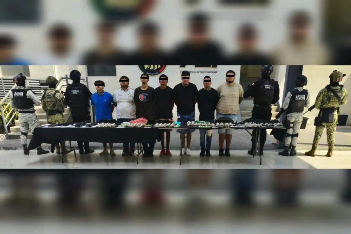 La seguridad en Monterrey registró un nuevo golpe contra la delincuencia organizada. Foto: FC