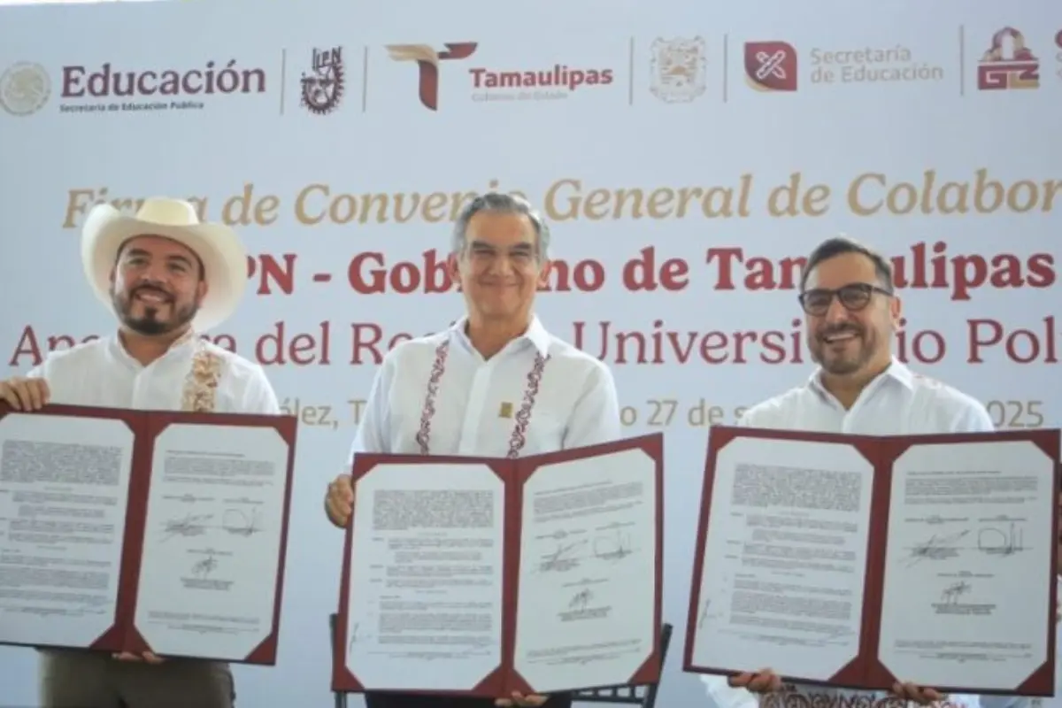 Descubre la inauguración del convenio entre IPN y la Universidad Polivirtual en González, Tamaulipas. ¡Conoce más aquí!