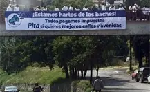 Afectaciones por baches en Periférico Norte: protesta por abandono vial en Edomex