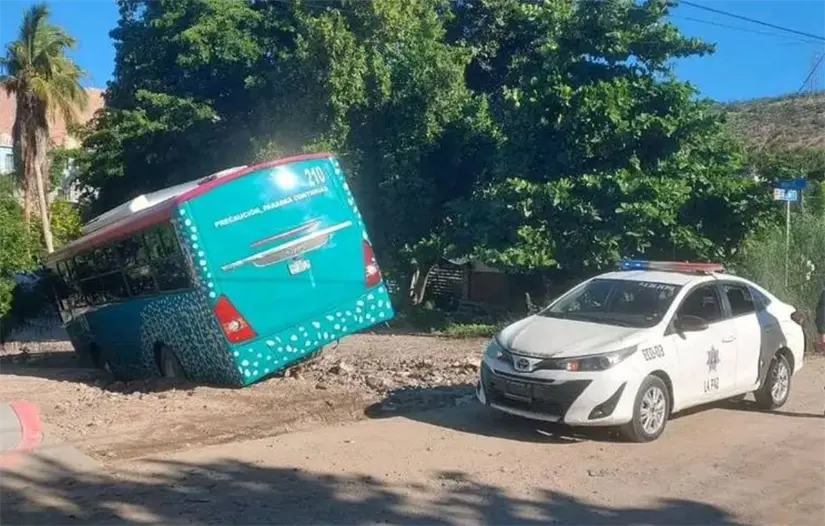 El mal estado de las calles fue uno de los factores que generó este contratiempo. Foto: El Zalate Noticias