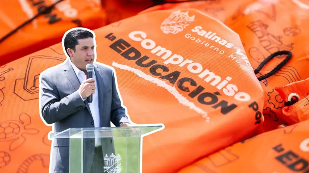 Raúl Cantú reafirma su compromiso con la educación en Salinas Victoria con apoyos escolares