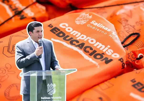 Raúl Cantú reafirma su compromiso con la educación en Salinas Victoria con apoyos escolares