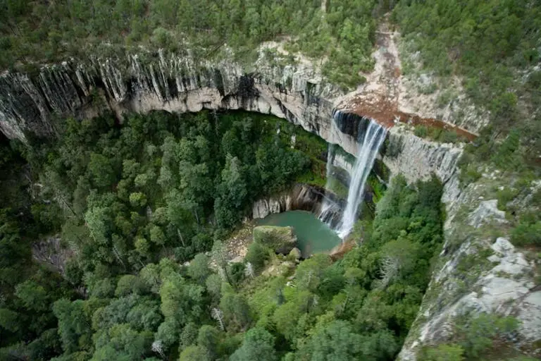 Salto del Agua Llovida, en Durango | Foto: msn.com