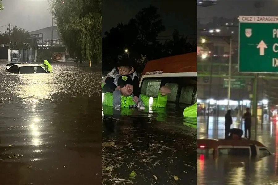 Lluvia del sábado en CDMX rompió todos los pronósticos, dice Clara Brugada