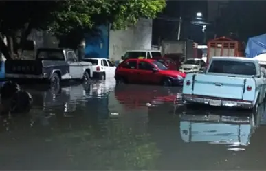 VIDEO | Lluvias intensas inundan calles y hospitales en Los Reyes La Paz y Nezahualcóyotl