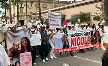 FOTOS | Marchan por Paloma Nicole en el centro de Durango; piden castigo a su madre y médico