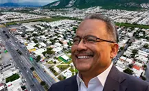 Andrés Mijes recibe respaldo político en su cuarto informe en Escobedo