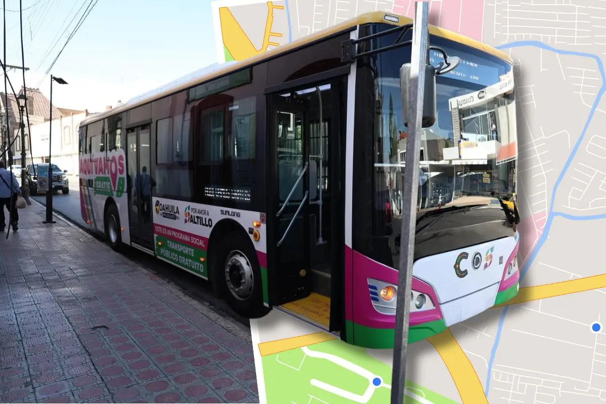 Estos serán los recorridos del programa Aquí Vamos Gratis Saltillo / Foto: Gobierno de Saltillo | Canva