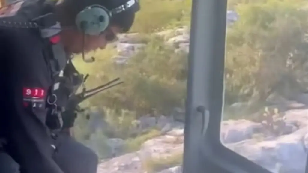 VIDEO | Así fue el rescate de pareja extraviada en Cerro del Topo Chico