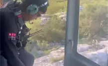 VIDEO | Así fue el rescate de pareja extraviada en Cerro del Topo Chico