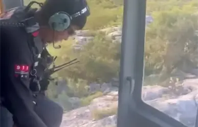 VIDEO | Así fue el rescate de pareja extraviada en Cerro del Topo Chico