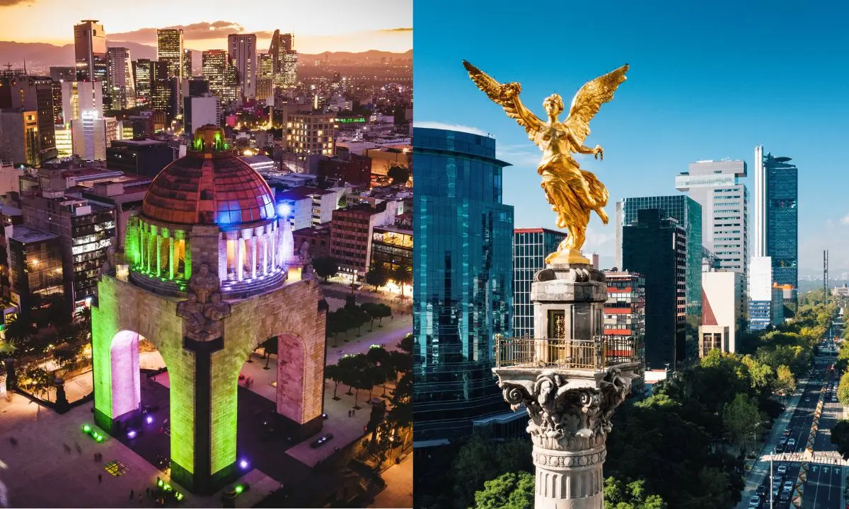 Monumento a la Revolución, Ángel de la Independencia.   Foto: Canva