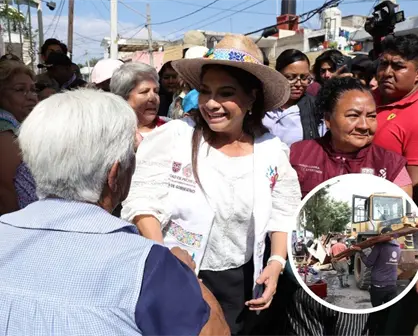 Lluvias en CDMX: Clara Brugada garantiza ayuda económica y seguro a familias afectadas en Iztapalapa
