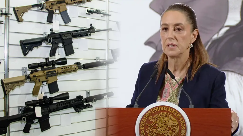 Claudia Sheinbaum celebra Misión Cortafuegos, acuerdo con EU para frenar tráfico ilegal de armas