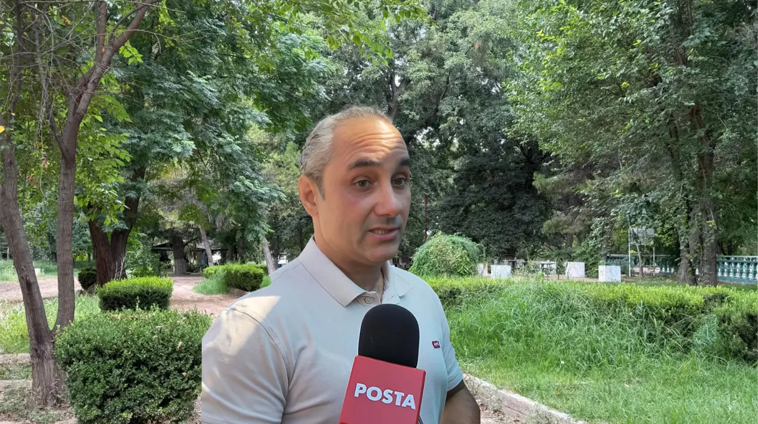 El titular de Inedec, Antonio Cepeda, habló sobre la remodelación del parque ecológico La Aurora. (Fotografía: Marco Juárez)