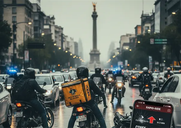 Motociclistas y regulación vial en CDMX: aumento de accidentes, vacíos legales y uso de apps de delivery