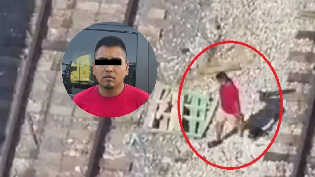 Policía de Monterrey frustra robo en vagones de tren y detienen a joven