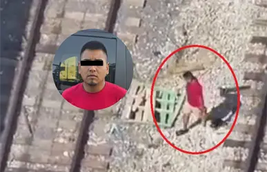 Policía de Monterrey frustra robo en vagones de tren y detienen a joven