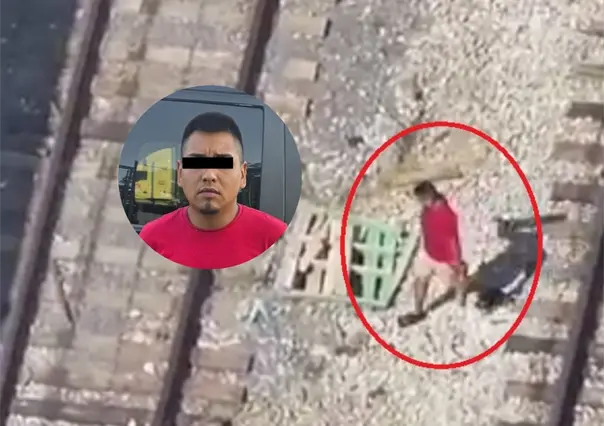 Policía de Monterrey frustra robo en vagones de tren y detienen a joven