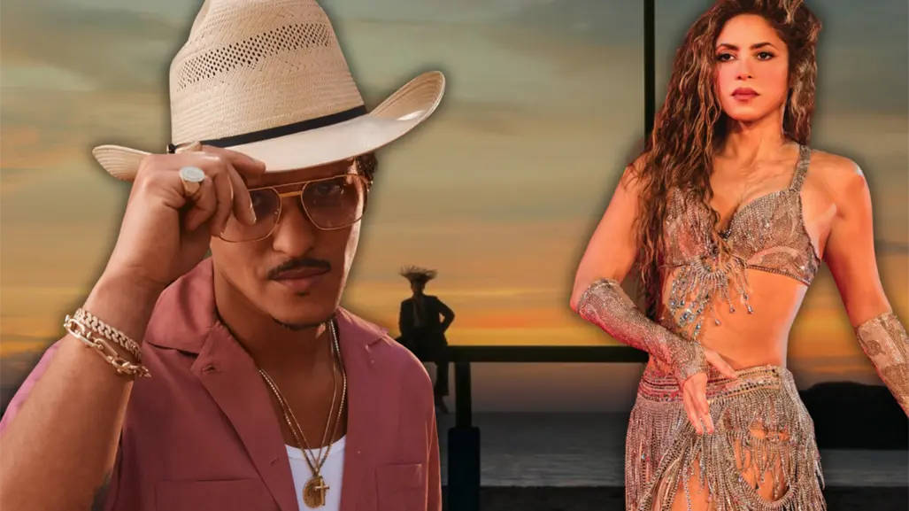 Shakira y Bruno Mars reaccionan al anuncio de Bad Bunny como cabeza del Super Bowl 2026