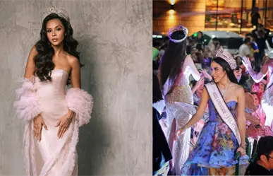 Miss Yucatán acompaña a Fátima Bosch en su recorrido en Tabasco